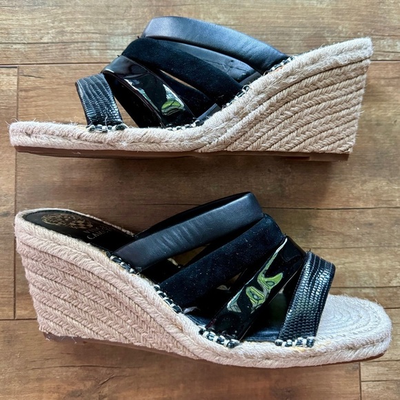 Vince Camuto NWOB Molisana Espadrille Wedge Sandal Size 10 - Picture 2 of 6